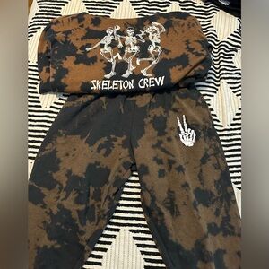 Halloween jogger set